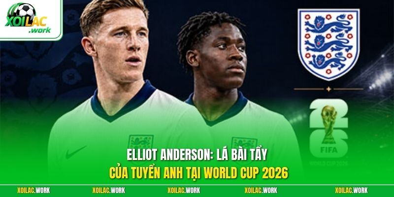 Elliot Anderson - Lá Bài Tẩy Thuộc Tuyển Anh Tại World Cup 2026